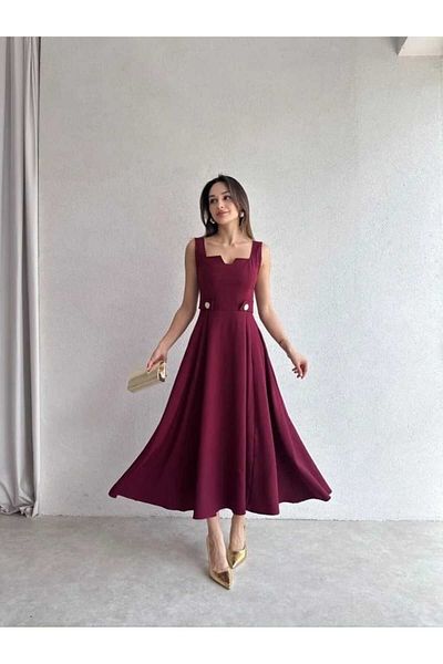 MODA DURAĞI Crew Midi Dress