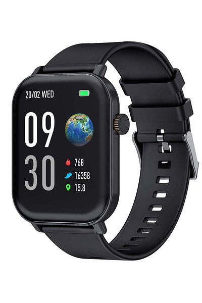 iOsuite Due 2 Smart Watch with Bluetooth Call AMOLED 2.16" Screen Fitness Tracker with Heart Rate Sl