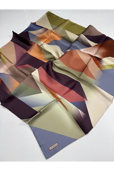 Armine Twill Silk Scarf 8424-02t