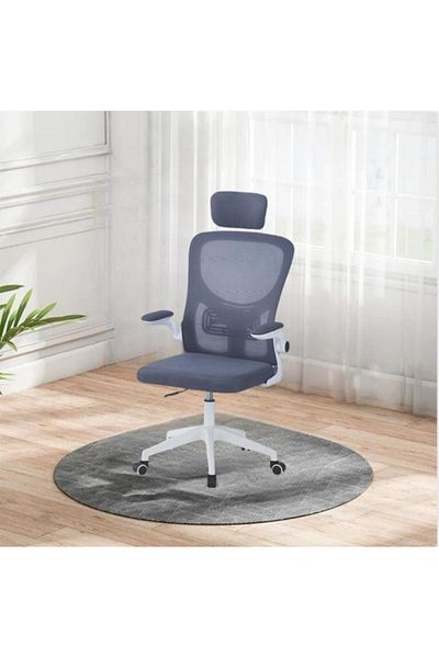 DEC4 Comfortable office chair with mesh back and comfortable headrest