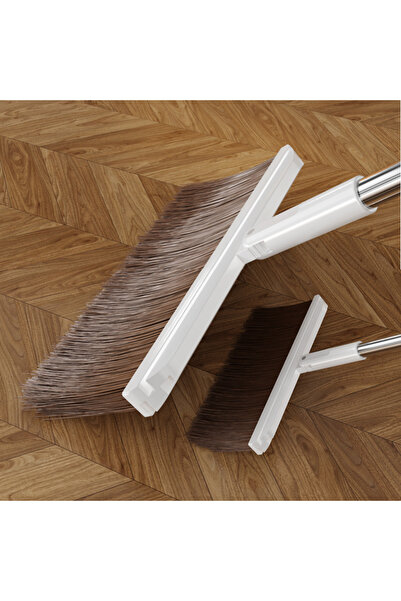 Deliny Set matura si faras pliabil, coada inox, sistem autocuratare, peri moi, alb