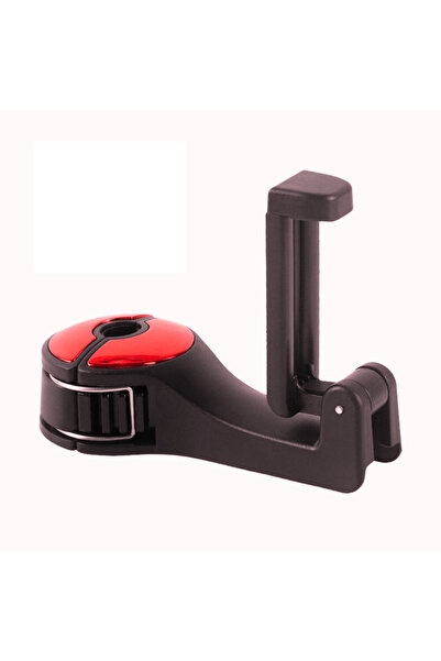OEM Suport auto, ABS/Silicon, Multifuncțional, Negru/Roșu