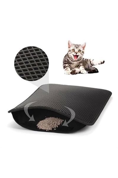Modafiks Cat Toilet Front Sand Collector Cleaner with Screen - Color in Stock Will Be Sent