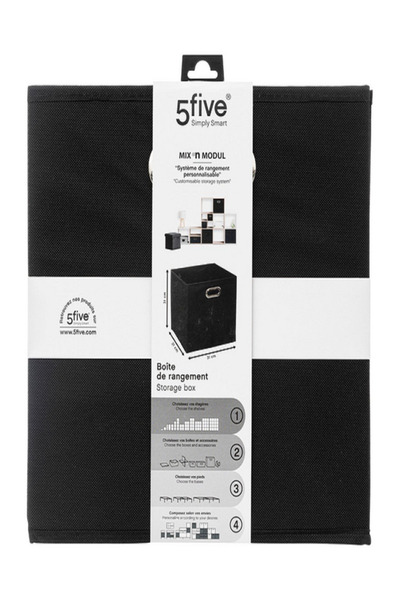 Five Simply Smart Polypropylene and Metal Foldable Storage Box