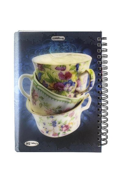 Roco Notebook – 18.5 x 25.5 cm, 400 Pages, Double Ruled (English) for Neat and Structured Writing