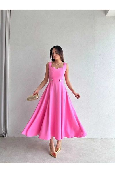 MODA DURAĞI Crew Midi Dress