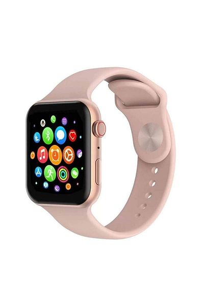 SIKS Smart Watch, Call/sms/social Media Notifications, Physical Activity Monitoring, Sleep, Pink