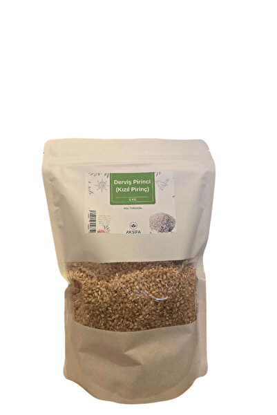 Akşifa Derviş Pirinci Ata Tohumlu Hatay Kızıl pirinç 1 Kg