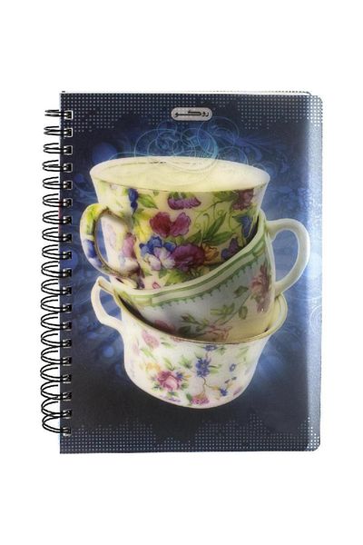Roco Notebook – 18.5 x 25.5 cm, 200 Pages, Double Ruled (English) for School and Daily Writing