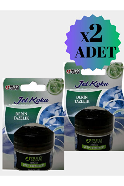 AutoDeepen 2Lİ Derin Tazelik Deep Freshness Oto Jel Koku Oda Kokusu Araba Kok...