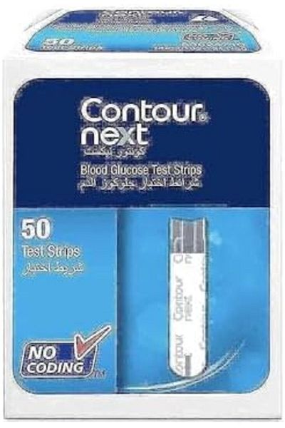 ASCENSİA Contour Next Test Strips, 50 Pieces