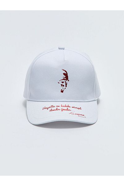 LC Waikiki New Season Ataturk Printed Boy's Cap - S35031Z4
