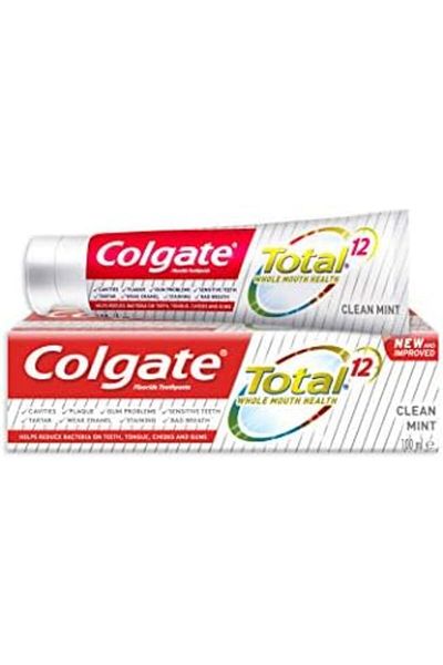 Colgate Total Toothpaste, Mint Protection, 160 Grams, Antibacterial