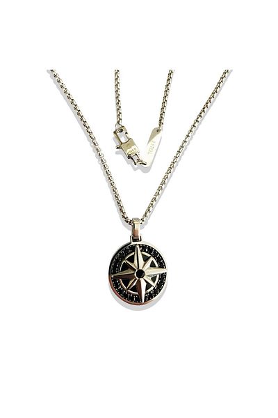 Necati Gün Ars-K006 Men's Steel Necklace