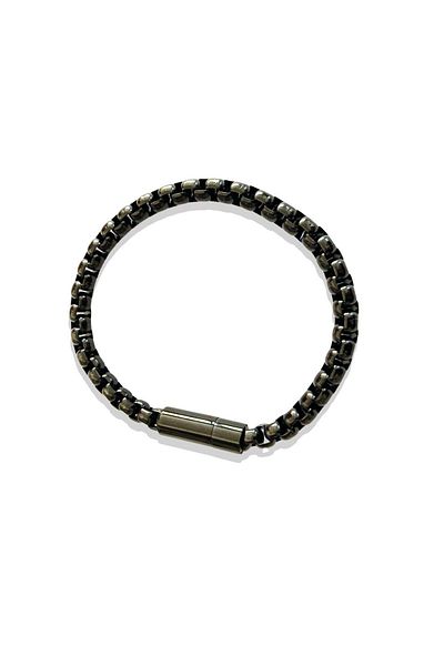 Necati Gün Ars164 Men's Leather Steel Bracelet