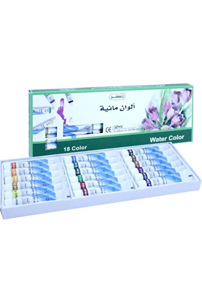 Roco مجموعة ألوان مائية مكونة من 18 لونًا