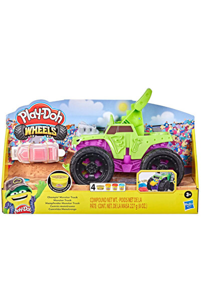 Hasbro Set plastilina Play-Doh Wheels - Chompin Monster Truck