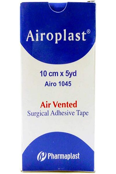 pharmaplast شريط لاصق جراحي من ايروبلاست، 10 سم × 5 ياردات
