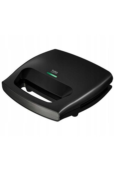 Beko Aparat de gătit sandwich-uri Beko SWM2971B, 750 W, plăci antiaderente, negru