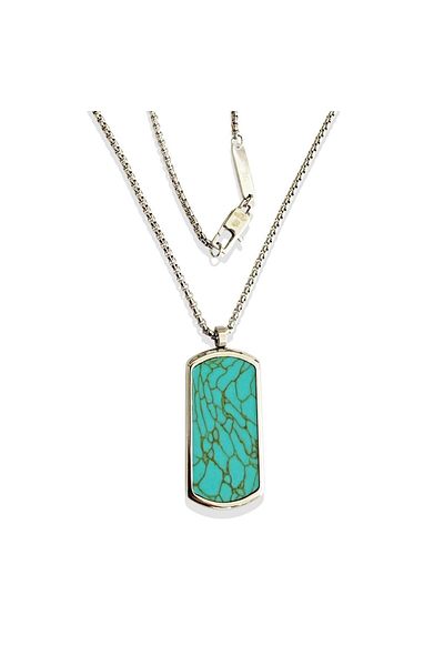 Necati Gün Ars-K013 Men's Steel Necklace