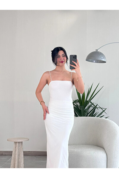 Kyra Studios Beyaz Snow White Tül Elbise