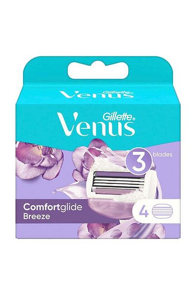 Gillette Venus Comfortglide Breeze Blades x4
