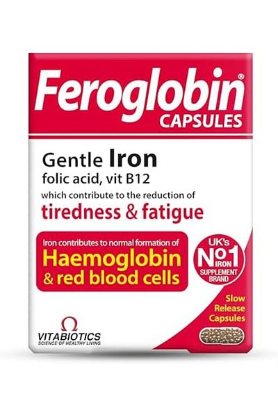 Feroglobin Vitabiotics Feroglobin Original - 30 Capsules
