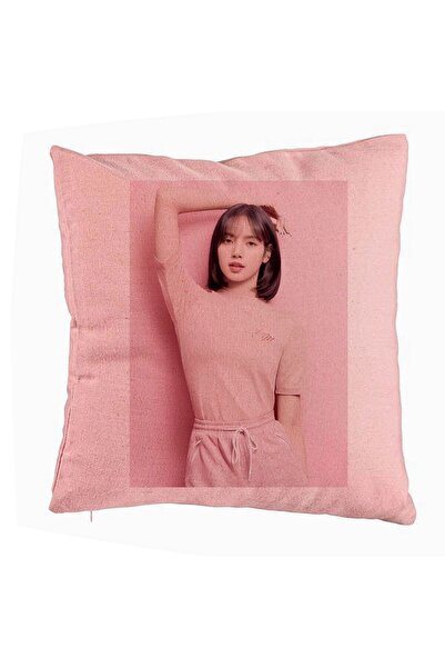 BEKZ Față de pernă Blackpink Lisa 4, 40x40 cm, roz