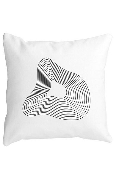 BEKZ Square Pillowcase F1,40x40 Cm, White, Matte