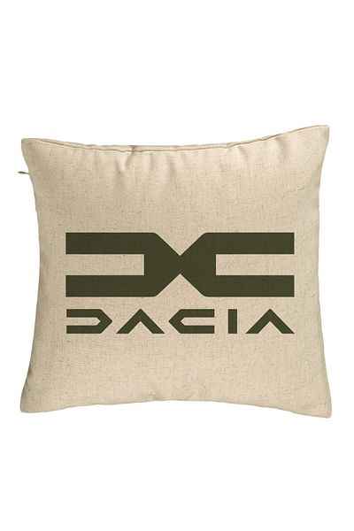 BEKZ Perna Decorativa, Dacia, 40×40 cm, Bej, Husa Detasabila, Burduf