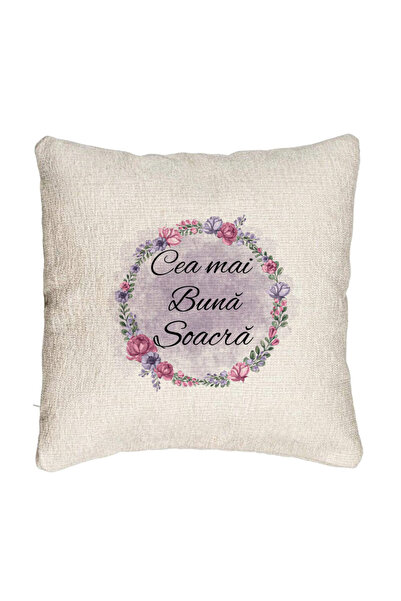 BEKZ Perna Decorativa Canapea pentru Soacra 1, 40x40 cm, Cu fermoar