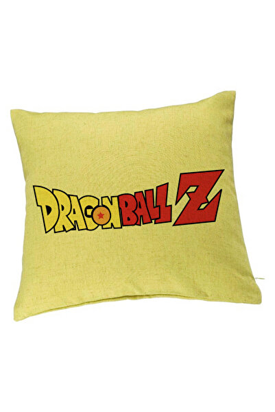 BEKZ Față de pernă cu logo Dragonball, 40x40 cm, verde