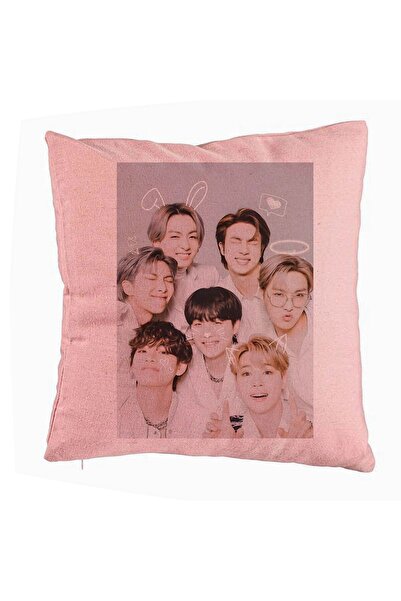 BEKZ Față de pernă, Stray Kids 11, 40x40 cm, roz