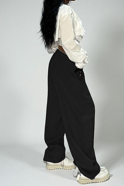BSBSPOR 2 Thread Summer Adjustable Long Men's / Women's Sweatpants Ultra Loose Fit