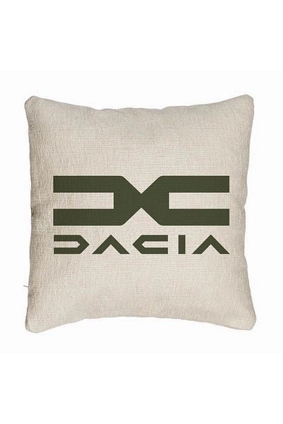 BEKZ Perna Decorativa Canapea , Dacia, 40×40 cm, Husa Detasabila, Burduf