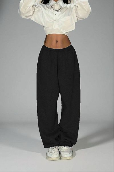 BSBSPOR 2 Thread Summer Adjustable Long Men's / Women's Sweatpants Ultra Loose Fit