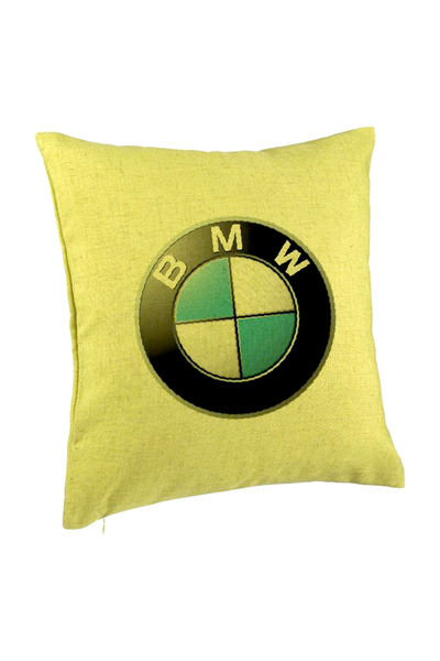 BEKZ Perna Decorativa, BMW, 40×40 cm, Verde, Husa Detasabila, Burduf
