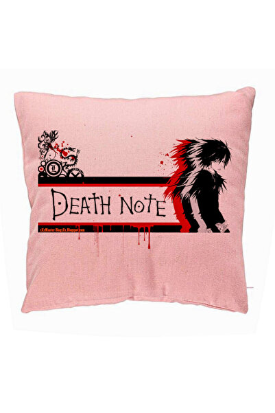 BEKZ Față de pernă Death Note 3, 40x40 cm, roz