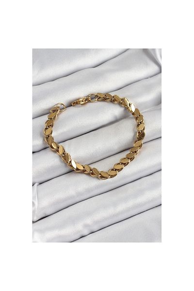 Skygo 316L Steel Barley Model Gold Color Women's Bracelet - Tj-Bb7193