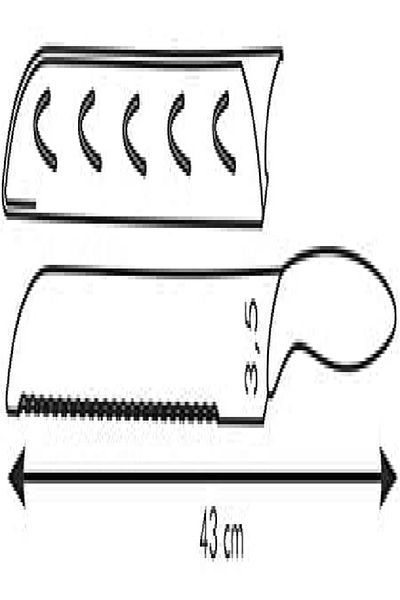 TESCOMA Presto Tone Non-Stick Knife 30 cm – Stainless Steel, Assorted