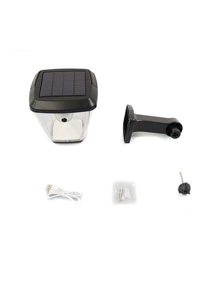 BSP Guard Lampă solară de grădină GDPLUS cu senzor de mișcare 30W GD-2204-B