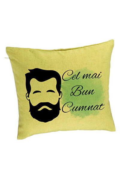 BEKZ Διακοσμητικό μαξιλάρι για κουνιάδο 1, 40x40 εκ., Πράσινο, Αφαιρούμενο κά...