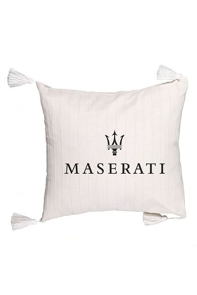 BEKZ Fringed Pillowcase, Maserati, 45×45 cm, With zipper