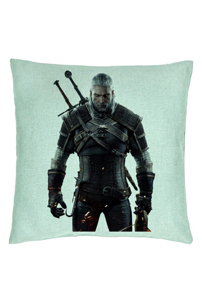 BEKZ Față de pernă The Witcher 2, 40x40 cm, verde mentă