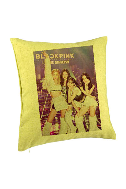 BEKZ Perna Decorativa BlackPink, Model 7, 40x40 cm, Verde, Husa Detasabila, B...