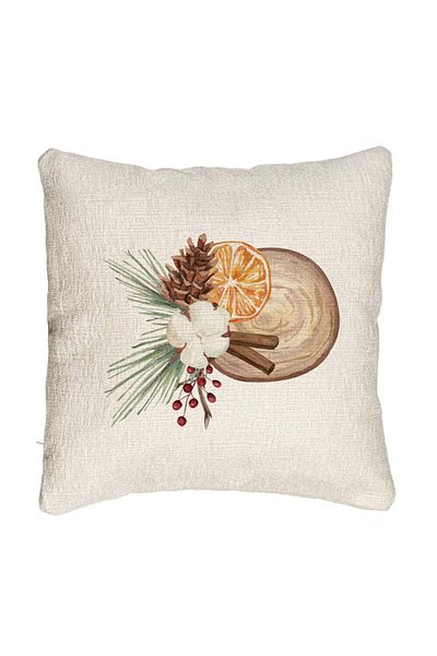 BEKZ Perna Decorativa Canapea cu tematica de Craciun, 14, 40x40 cm, Cu fermoar