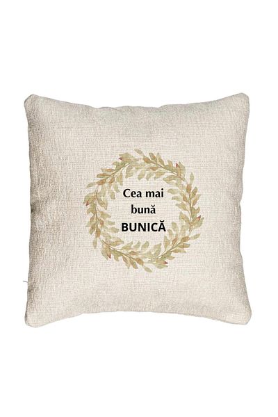 BEKZ Fata de perna Canapea pentru Bunica 4, 40x40 cm, Cu fermoar