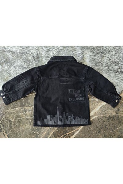 Kids Siyah Kot Ceket Çocuk