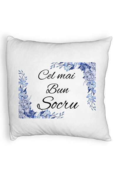 BEKZ Пухкава калъфка за възглавница, За тъст 2, 40x40 см, Бяла