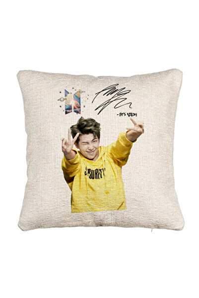 BEKZ Fata de perna Canapea BTS Kim 2, 40x40 cm, Cu fermoar